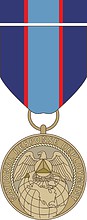 U.S. NOAA Corps National Response Deployment Medal - векторное изображение