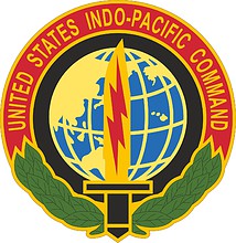 Vector clipart: U.S. Indo-Pacific Command, distinctive unit insignia