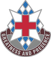 U.S. Army Dental Health Activity Bavaria, distinctive unit insignia - vector image