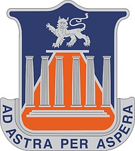 Vector clipart: U.S. Army Los Lunas High School, Los Lunas (New Mexico), shoulder loop insignia
