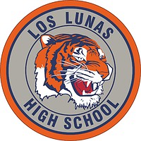 Vector clipart: U.S. Army Los Lunas High School, Los Lunas (New Mexico), shoulder sleeve insignia