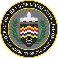 Vector clipart: U.S. Army Office of the Chief Legislative Liaison, emblem