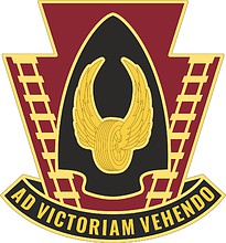 Vector clipart: U.S. Army 228th Transportation Battalion, distinctive unit insignia