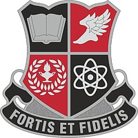 Векторный клипарт: U.S. Army Appling County High School Baxley (Джорджия), эмблема (знак различия)