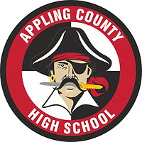 Векторный клипарт: U.S. Army Appling County High School Baxley (Джорджия), нарукавный знак
