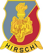Vector clipart: U.S. Army | John H. Hirschi High School, Wichita Falls, TX, shoulder loop insignia