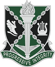 U.S. Army | Lake Ridge High School, Mansfield, TX, shoulder loop insignia - vector image