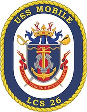 U.S. Navy USS Mobile (LCS 26), emblem