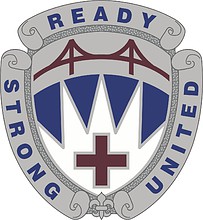 U.S. Army 820th Hospital Center, эмблема (знак различия)