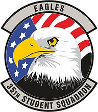 U.S. Air Force 35th Student Squadron, emblem