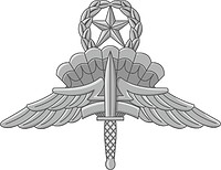 U.S. Army Military Free Fall Parachutist Badge (Jumpmaster)