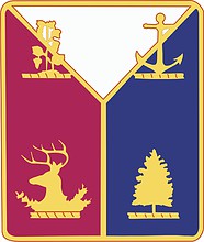 U.S. Army 143rd Support Group, эмблема (знак различия)