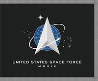 U.S. Space Force, Service Flag - векторное изображение