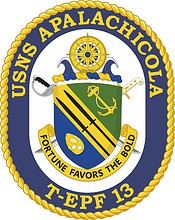 U.S. Navy USNS Apalachicola (T-EPF 13), emblem