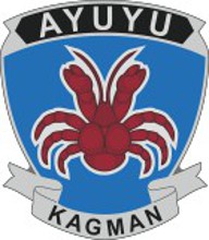 U.S. Army | Kagman High School, Saipan, MP, shoulder loop insignia - vector image