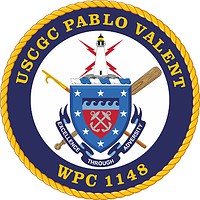 U.S. Coast Guard USCGC Pablo Valent (WPC-1148), эмблема (crest)