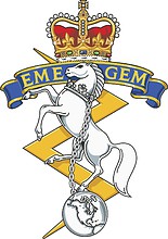 Canadian Forces Land Electrical and Mechanical Engineering Branch, badge