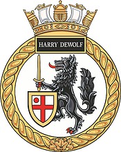 Canadian Navy HMCS Harry DeWolf, badge