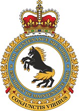 Canadian 8th Air Maintenance Squadron, badge