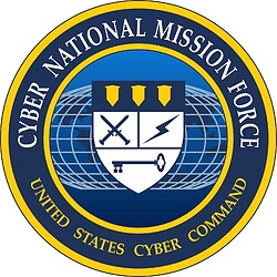 Векторный клипарт: U.S. Cyber National Mission Force, печать