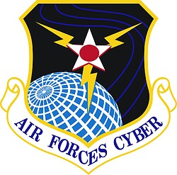 Векторный клипарт: U.S. 24th Air Force (Air Forces Cyber), эмблема