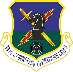 U.S. Air Force 26th Cyberspace Operations Group, emblem