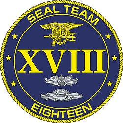 U.S. Navy SEAL team 18, эмблема