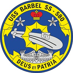 U.S. Navy USS Barbel (SS-580), emblem