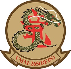 U.S. Marine Medium Tiltrotor Squadron 265 (VMM-265), emblem