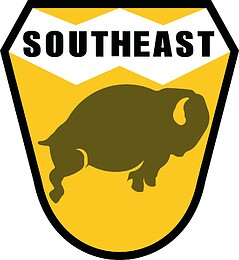 U.S. Army | Wichita High School Southeast (Wichita, KS), нарукавный знак - векторное изображение