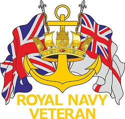 British Royal Navy Veteran, badge (#3)