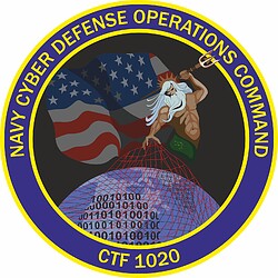 Navy Cyber Defense Operations Command (NCDOC), emblem (crest)