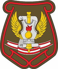 Russian 3rd Military Central Scientific Research Institute, sleeve insignia - vector image