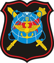 Russian National Defense Management Center (NDMC), sleeve insignia (#2) - vector image