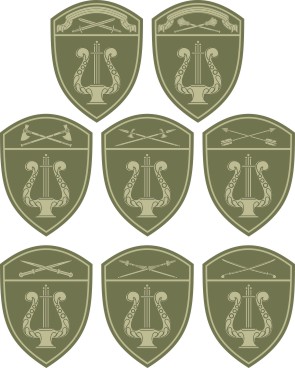 Orchestras of the Russian National Guard, district sleeve insignias (#2)