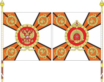 Tula Suvorov Military School, banner - vector image