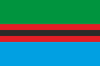 Kalevala rayon (Karelia), flag (2006)