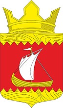 Ilinsky (Karelia), coat of arms - vector image