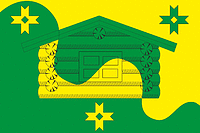 Коверское (Карелия), флаг - векторное изображение
