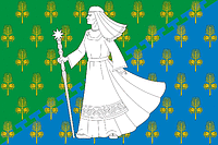 Vector clipart: Loukhi (Karelia), flag