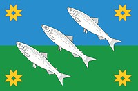 Vector clipart: Muezersky (Karelia), flag