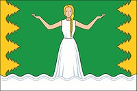 Naistenyarvi (Karelia), flag - vector image