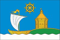 Sumsky Posad (Karelia), flag - vector image