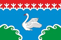 Veshkelitsa (Karelia), flag - vector image