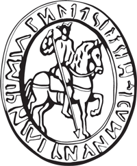 Russia, seal of Basil I (1389) - vector image