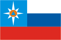 Russian Ministry for Emergency Situations, representative flag