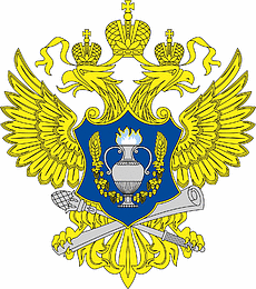 Федеральная служба РФ по регулированию алкогольного рынка (Росалкогольрегулирование), эмблема