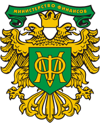 Russian Ministry of Finance, emblem (2008) - vector image