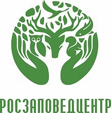 Russian Information and analytical center for support of nature reserve management, emblem (logo) - vector image