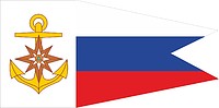 Vector clipart: Russian State Inspectorate for Small Boats, pennant (2006)